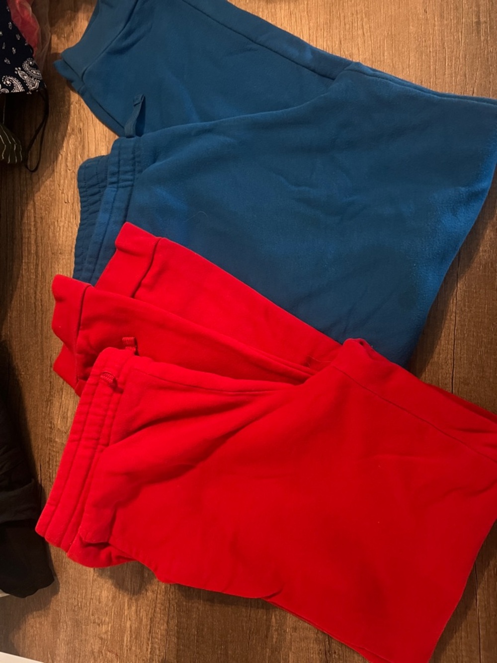 tek gear Red & Blue Fleece Joggers for Kids